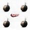 Service Caster 2-3/8'' Floor Safe Antique Hooded Twin Wheel Caster 3/8 Threaded Stem, 4PK SCC-TS02S60D-NYU-WA-381634-4 - alternate 3